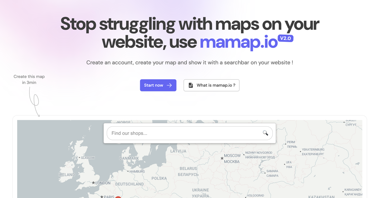 Introducing mamap.io: GET 50% off on PRO and Starter 🚀