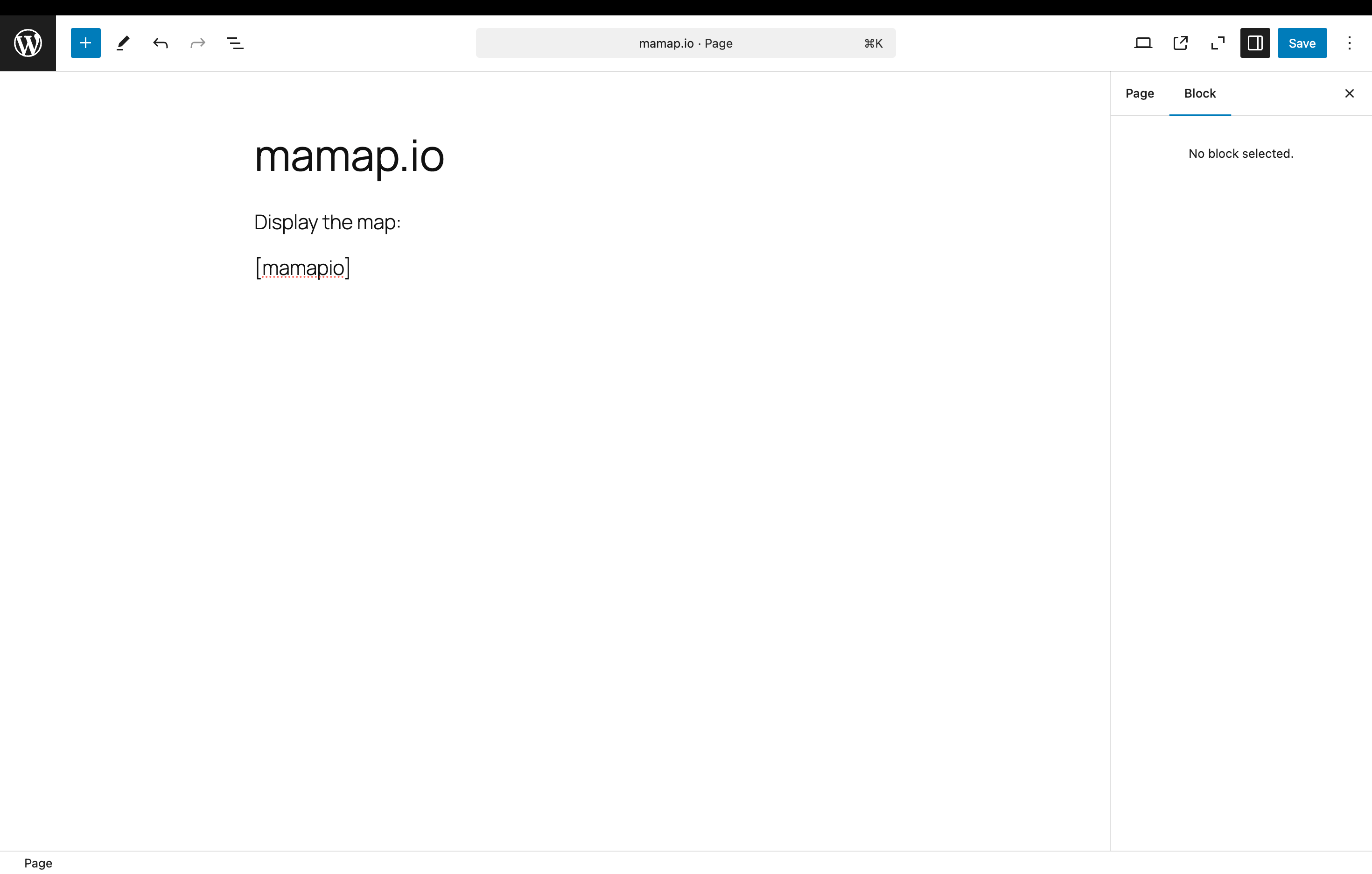 mamap.io wordpress plugin usage